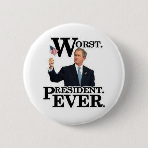 "最も悪い大統領" Pin! 缶バッジ