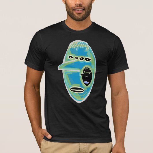 最も悪い敵black3を所有するため tシャツ (正面)