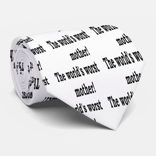 最も悪い母 ネクタイ (ロール)