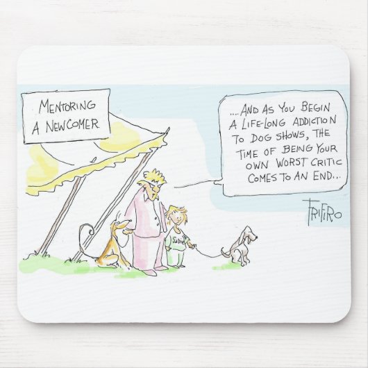 最も悪い評論家のマウスパッド マウスパッド (正面)