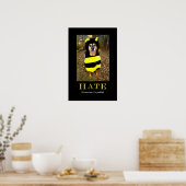 最も悲しいビーやる気を起こさせるポスター ポスター (キッチン)