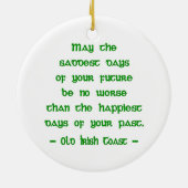 最も悲しい日 セラミックオーナメント (裏面)