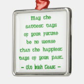 最も悲しい日 メタルオーナメント (左)