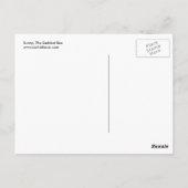 最も悲しい蜂の郵便はがき ポストカード (裏面)