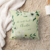 最も愛されたアウンティエバーウォーター色ワイルドバラ クッション (ブランケット)