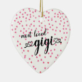 最も愛されたギギ セラミックオーナメント (右)