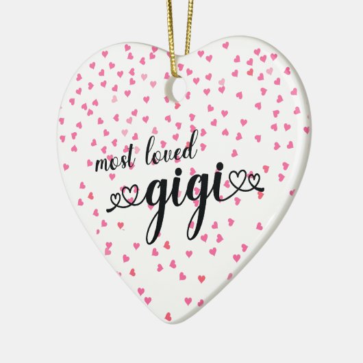 最も愛されたギギ セラミックオーナメント (左)