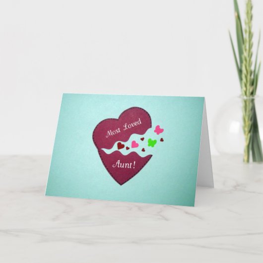 最も愛された叔母さん! シーズンカード (正面)