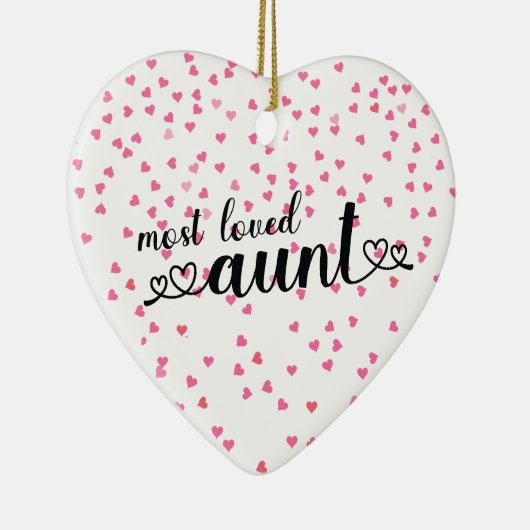 最も愛された叔母 セラミックオーナメント (右)