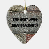 最も愛された孫娘 セラミックオーナメント (右)