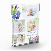 最も愛された素晴らしおばあちゃん春の花 フォトブロック (左)