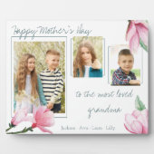 最も愛されるおばあちゃんピンクマグノリア3写真 フォトプラーク (正面)