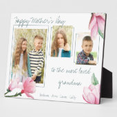 最も愛されるおばあちゃんピンクマグノリア3写真 フォトプラーク (側面)