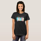 最も愛されるおばあちゃん幸せな母親の日 Tシャツ (正面フル)
