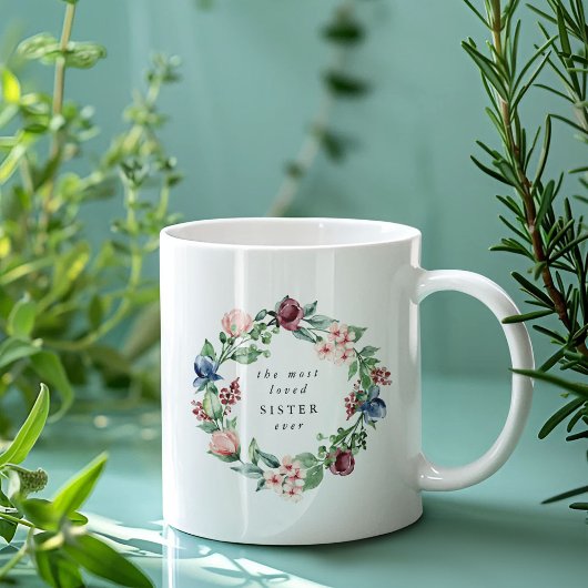 最も愛されるシスターの花冠 コーヒーマグカップ