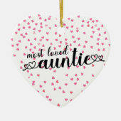 最も愛される叔母 セラミックオーナメント (正面)