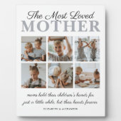 最も愛される母の写真のプラーク フォトプラーク (正面)