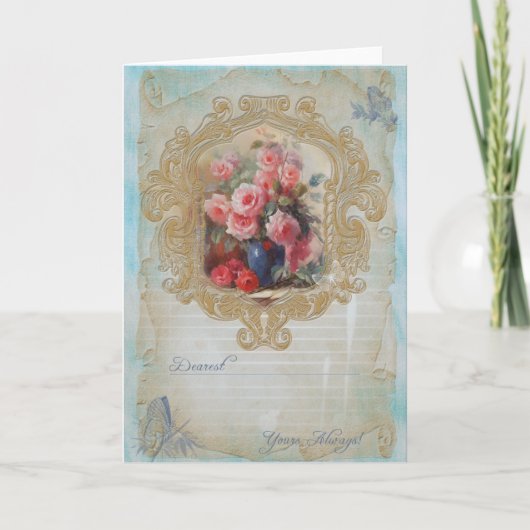 最も愛する人へ - グリーティングカード (正面)