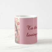 最も愛する母へ – 母と娘 コーヒーマグカップ (中央)