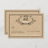 最も愛らしいケーキポップ 現代のウェディング 受付確認 出欠カード (正面/裏面)