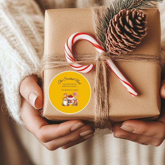 最も愛らしいノエル エレガントなクリスマス シール