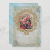 最も愛らしい - 招待状 / 白紙のカード (正面/裏面)