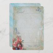 最も愛らしい - 招待状 / 空白カード (正面/裏面)