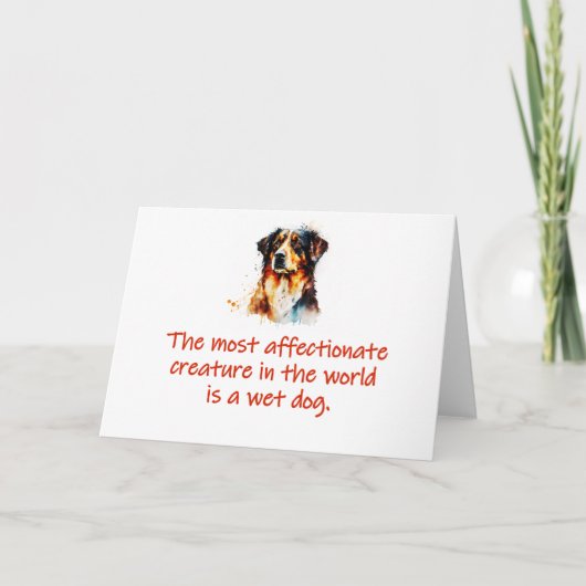 最も愛情深い生き物 カード (正面)