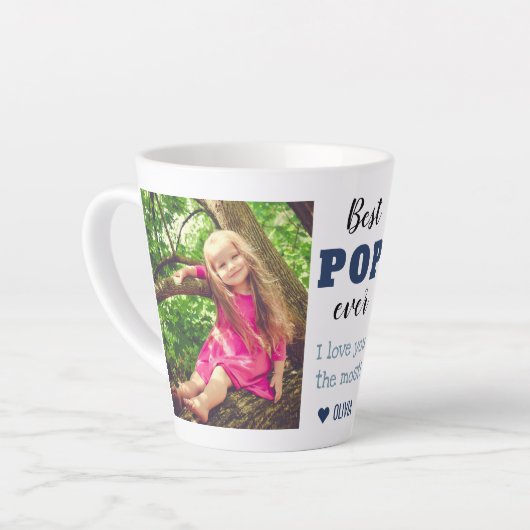 最も愛最高のしている写真2枚 カフェラテマグ (左アングル)