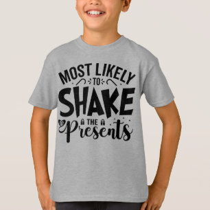 最も揺れやすいプレゼント Tシャツ