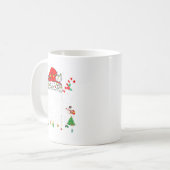 最も揺れる可能性が高い家族の一致クリスマス コーヒーマグカップ (正面左)