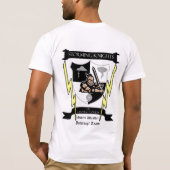 最も操業。 私達はティーを追跡します Tシャツ (裏面)