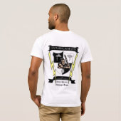 最も操業。 私達はティーを追跡します Tシャツ (裏面フル)