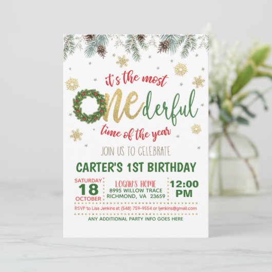 最も早い時期(リース) 招待状 (スタンド正面)