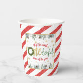 最も早い時期(リース) 紙コップ (正面)