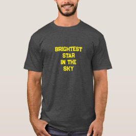 最も明るい星のグラフィックTシャツ メンズ Tシャツ