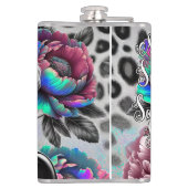 最も時間の甘いサッシメラニンの女の子ボス おもしろい フラスク (裏面)