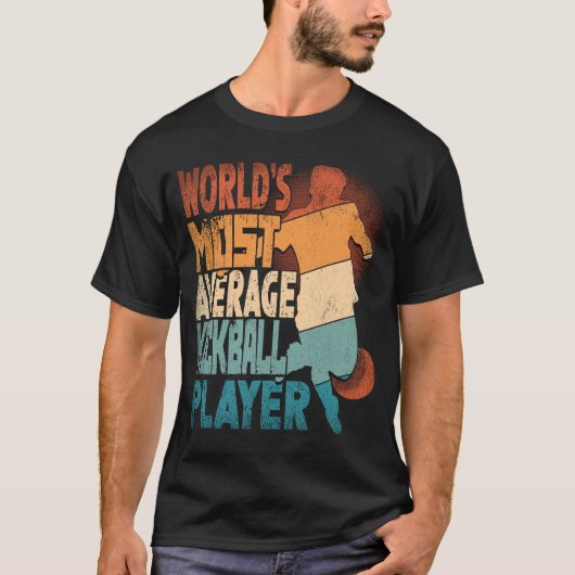 最も普通のキックボール選手 キックボール好き 1 Tシャツ (正面)