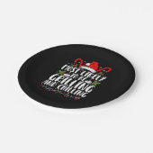 最も暑いクリスマスに焼けて冷やしている可能性がある ペーパープレート (アングル)