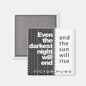 最も暗い夜でも終わる マグネット (正面/裏面)