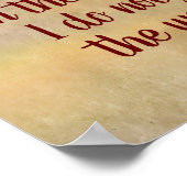 最も暗い日- – ダライラマ引用文 – アートプリント ポスター (角)