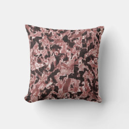 最も暗い赤の上に浮いている銅または岩のブレード アウトドアクッション