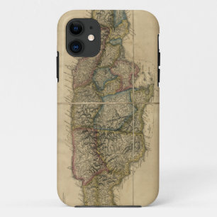 最も最近の調査の地図(1775年)からのジャマイカ iPhone 11 ケース