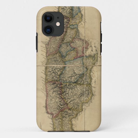 最も最近の調査の地図(1775年)からのジャマイカ Case-Mate iPhoneケース (裏面)