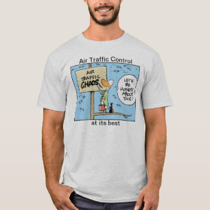 最も最高のでおもしろいなワイシャツの航空管制 Tシャツ
