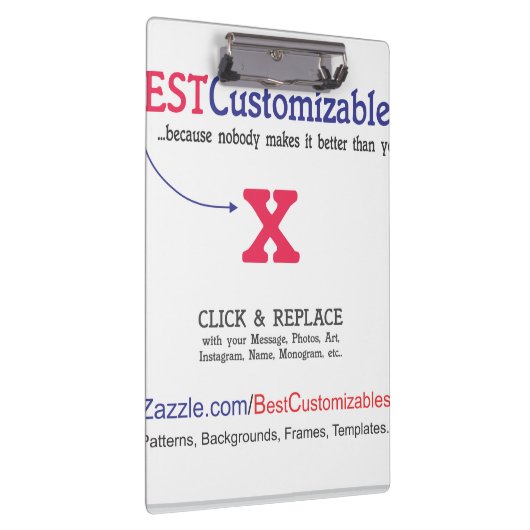 最も最高のでカスタマイズ可能なギフトのテンプレート クリップボード (右)