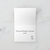 最も最高のでシックな水彩画のケシの幸せなeidムバラク カード (内部)