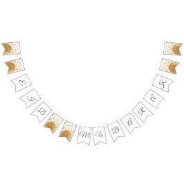 最も最高のでシックな金エレガントで幸せなeidムバラク バンティングフラッグ