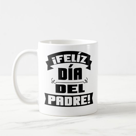 最も最高のでスペインのなパパの父の日のコーヒー・マグのギフト コーヒーマグカップ (左)