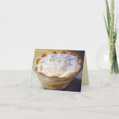 最も最高ので容易なバナナプディングレシピのメッセージカード カード (正面)